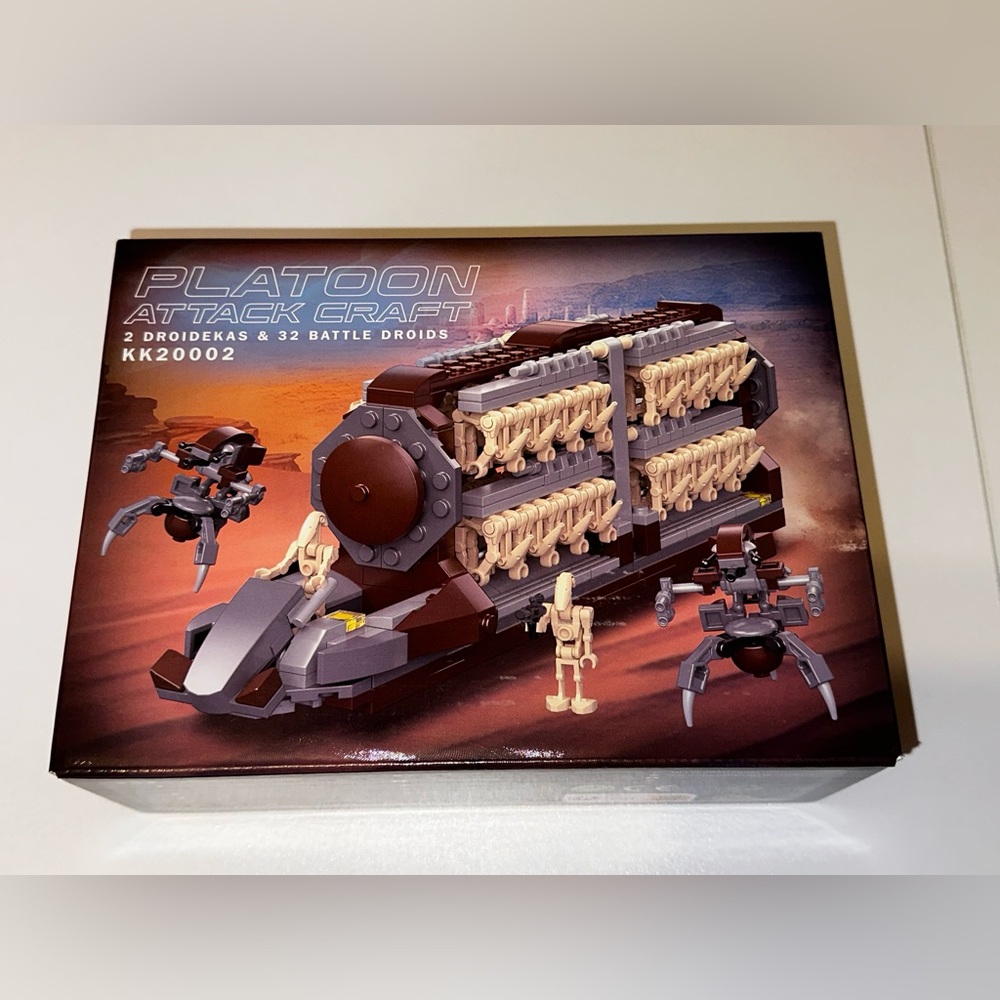Droid Army Lego Compatible Platoon Attack Craft 33 Battle Droids 2 Droiddekas - Picture 4 of 13